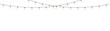 © Даниил Москаленко - Decorative garland of warm white lights with soft glow, transparent background vector for Christmas, New Year, wedding decor, festive banners, party cards, and elegant seasonal design projects.