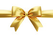 © kalab - Elegant golden bow with flowing ribbons, symbolizing celebration, luxury, and a special occasion.