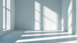 © MAYSURYA - Empty White Room with Sunlight.