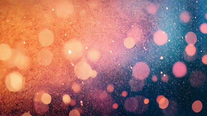Wall Mural - Abstract bokeh lights creating vibrant sparkling background