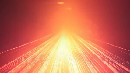 Wall Mural - Speeding light rays with bokeh particles on dark background