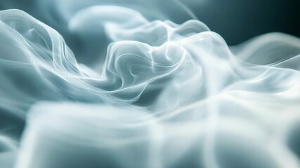 Wall Mural - Abstract wave lines creating a futuristic background design