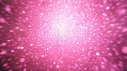 Wall Mural - Abstract cosmic explosion with sparkling light particles