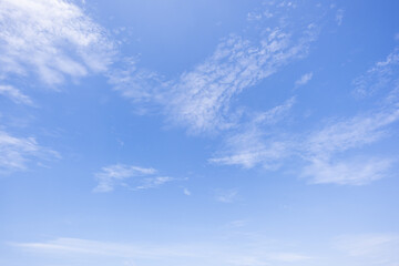 Wall Mural - clear blue sky background,clouds with background.	