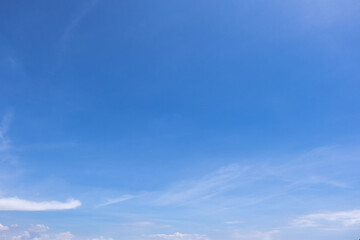 Wall Mural - clear blue sky background,clouds with background.	