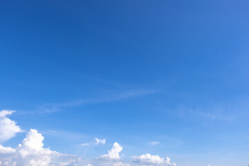 Wall Mural - clear blue sky background,clouds with background.	