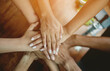 © FOTO SALE - Teamwork, collaboration, unity in working, great group unity, goals for success in work and business growth.