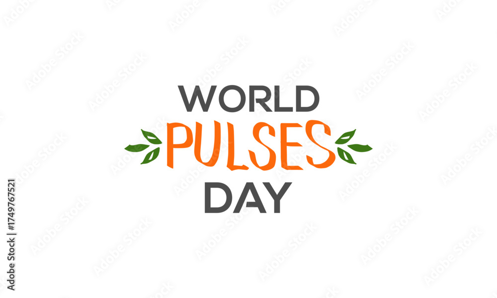 World Pulse Day text, World Pulse Day text design, World Pulse Day logo ...