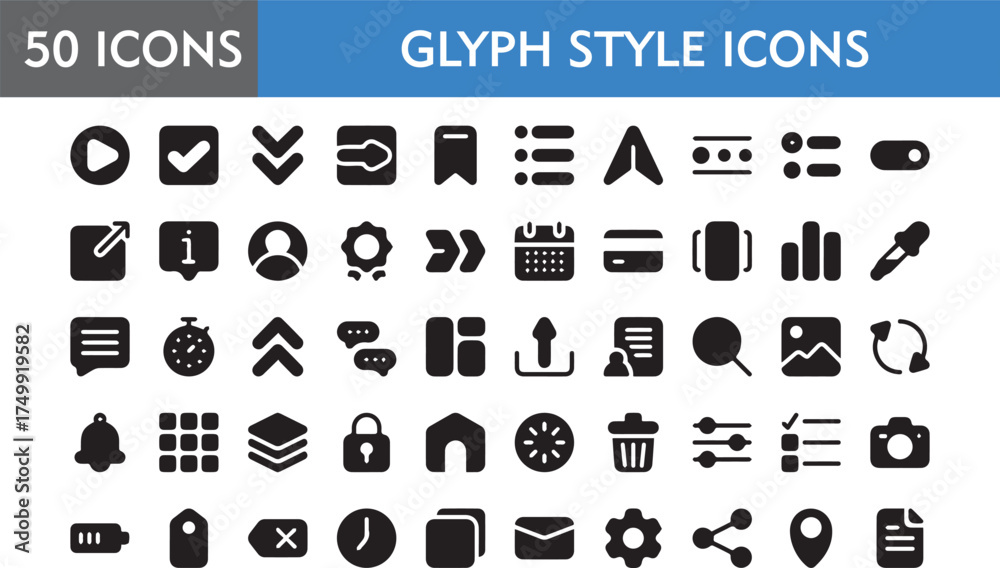 Best collection of ui ux icon set, user interface icon set collection ...