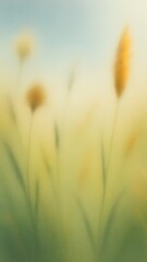 Wall Mural - Blurred serene nature scene mobile wallpaper