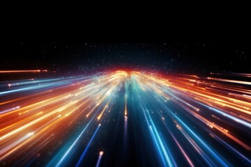 Wall Mural - Top view light backgrounds fireworks.