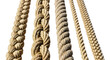 © Ribas_ProductPro - Strong nautical ropes detail texture for adventurous sailing and boating themes