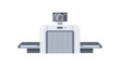 © Inisini - Stylized depiction of airport security baggage scanner equipment