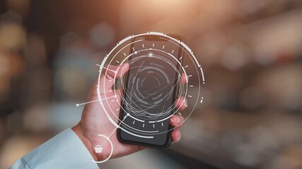Wall Mural - Omni-channel marketing and online shopping strategies, cross-platform customer experience, brand unification, and integrated marketing communication across digital channels. Gist
