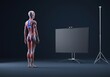 © methinee - Visualizing future body alignment and wellness through advanced technology. Ergonomic innovation shapes optimal posture for health and longevity ,next generation ,support ,corrective