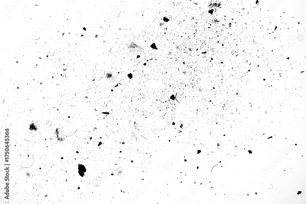 Dust, particles, stains, and hair on a transparent background, perfect ...