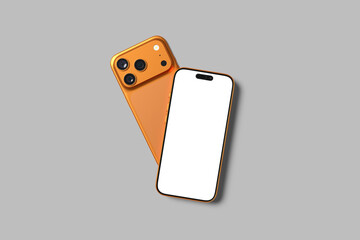 Phone Screen Blank Mockup