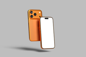Phone Screen Blank Mockup