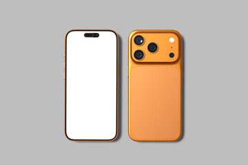 Phone Screen Blank Mockup
