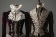 © sayan - royal clothing inspired by European renaissance with velvet doublets and lace collars