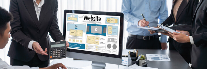 Website design software provide brisk template for online retail business and e-commerce