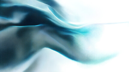 Wall Mural - Soft dark gradient with teal and blue glow. Abstract background with soft noise