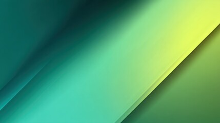 Wall Mural - Smooth Gradient Background with Shades of Teal, Green, and Yellow for Modern Design and Creative Projects in Various Applications