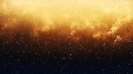 Canvas Print - Smooth Gradient Background in Beige, Brown, Yellow and Black Shades