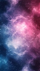 Canvas Print - Colorful Gradient Background with Blue, Purple, and Pink Hues