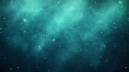 Canvas Print - Stunning Teal and Blue Gradient Background with Grainy Texture