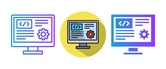 Programming multiple icon