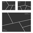 © Zeronineee - Landscape comic storyboard with transparent background and 2:3 proportion grid