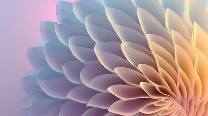 Harmonious visual-tactile dynamic background for e-commerce layouts with 3d dept