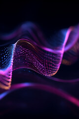 Wall Mural - Elegant visual-auditory immersive background for e-commerce detail pages with sm
