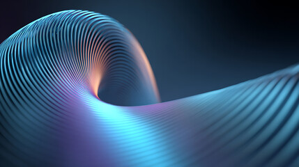 Wall Mural - Abstract immersive multi-sensory dynamic background for ar interface with toucha