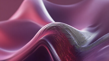 Wall Mural - Abstract immersive multi-sensory dynamic background for ar interface with toucha
