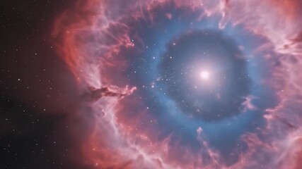 Wall Mural - Nebula Background Cosmic Deep Space Stars Universe Fly Through
