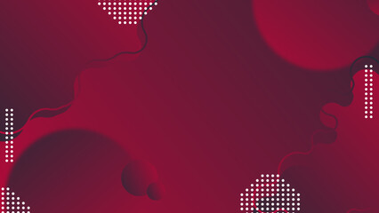 Wall Mural - Red abstract background gradient design vector illustrator wallpaper color geometrict Memphis creative  minimal trendy style