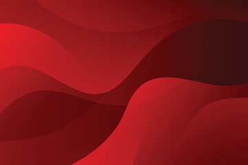 Wall Mural - dark abstract red wavy background vector illustration. minimalist design concept transparent wavy modern pattern.