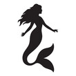 © Md - Mermaid Silhouette Icon vector