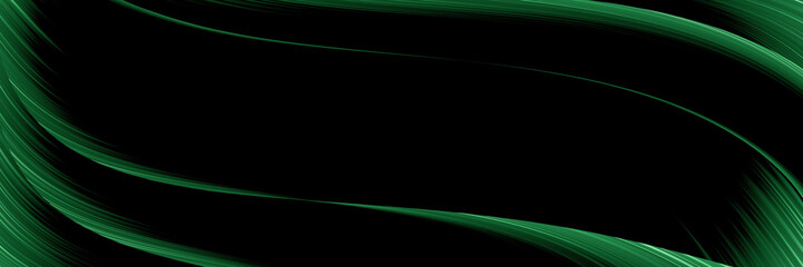 Wall Mural - Background black and green dark are light with the gradient is the Surface with templates metal texture soft lines tech gradient abstract diagonal background silver black sleek with gray.