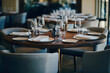 © simohamed - tableware beautiful table setting in restaurant