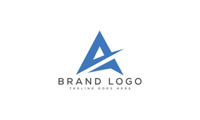 letter A logo design vector template design for brand.
