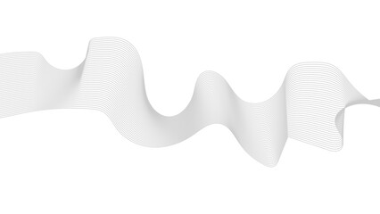 Wall Mural - Abstract wave digital element for certificate design. Abstract black and whit wave element for design.