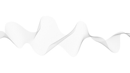 Wall Mural - Abstract wave digital element for certificate design. Abstract black and whit wave element for design.