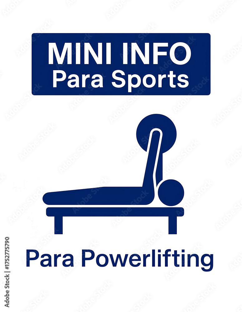 Mini Info Para Powerlifting Infographic – Adaptive Sport Strength and ...