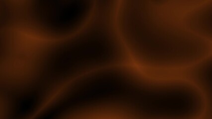 Wall Mural - Swirling brown and orange abstract patterns create a dynamic, flowing background. Ideal for titles, transitions, or adding visual interest.