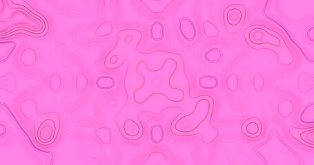 Wall Mural - This vibrant tunnel video features smooth, seamless loops of swirling patterns in shades of pink.