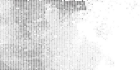 Wall Mural - Subtle halftone grunge urban texture vector. Distressed overlay texture. Grunge background. Abstract mild textured effect. Vector Illustration. Black isolated on white. EPS10.