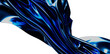 © vegefox.com - Dramatic abstract image of flowing blue fabric creating wave patterns, with reflective light and shadow. Perfect for backgrounds and artistic pr